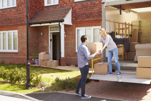 Local van removal service handling a home move in Merton