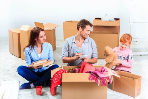 Van transport for residential removals in Merton area