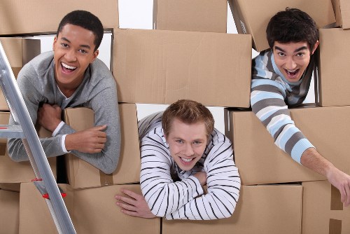 Home moving team planning a relocation in Merton