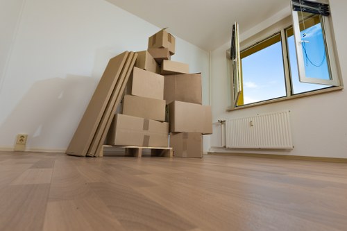 Furniture loading support for customers in Merton