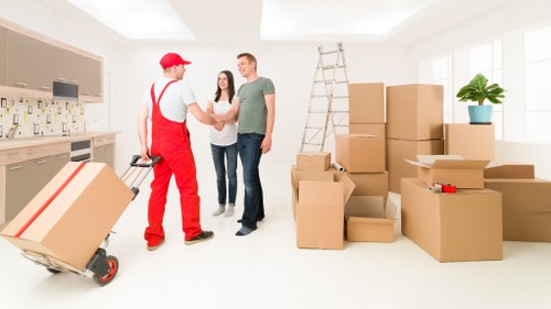 Commercial furniture pick-up for offices and businesses in Merton