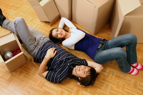 Encrypted online payment process for removals service